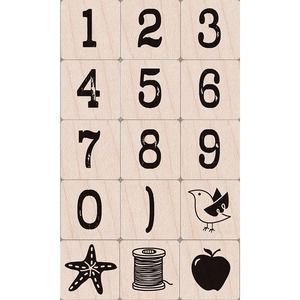 Hero Arts Distress Number Set